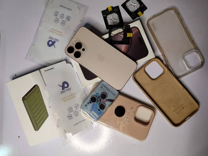 iPhone 16 pro max desert titanium 10