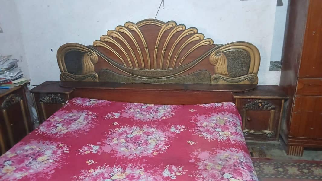 Double Bed Used Condition 0