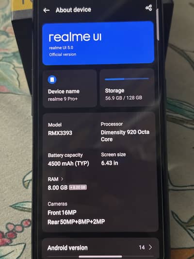 Realme 9pro plus 5g