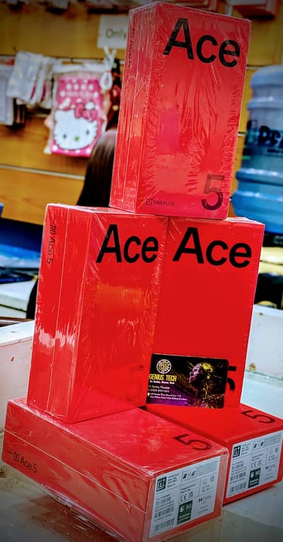 One Plus 13R|One plus Ace 5 Box pack 512 GB 200 Percent original