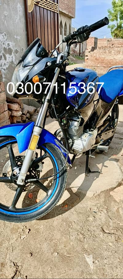 yamaha ybr lush bike one hand urjent sale  o3oo7115367