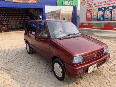 mehran sell car red car peshawer number car achi condition car