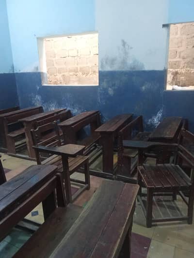 azam twin running school pramry/ security/ collage with 300 studants