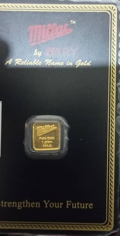 Millat By Ary Pure Gold 24 karat 1 Gram