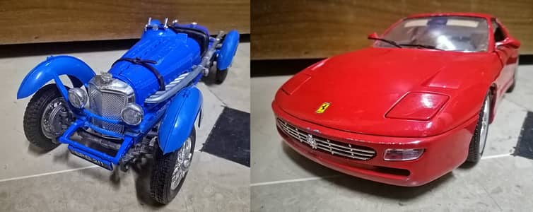 Vintage Scale 1/18 1:18 Metal Diecast Car Bburago Made in Italy