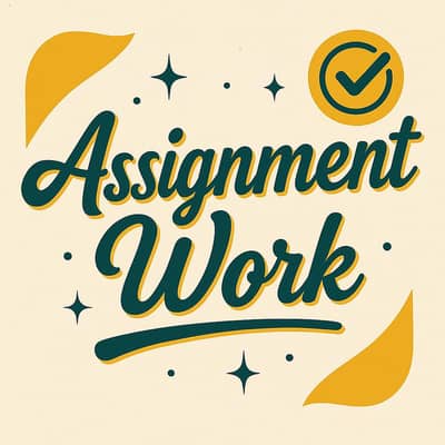 Content Writing / Assignment Typing Work