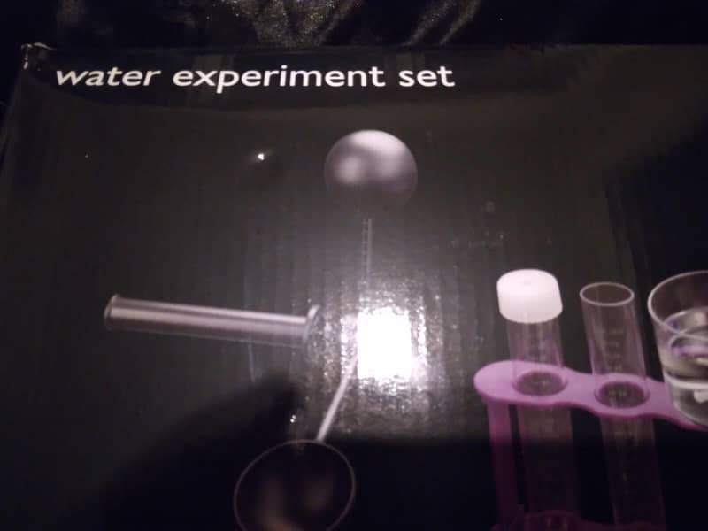 Water Experiment Set educational kit 3