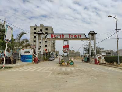 120 SQYARDS SINGLE BELT LEASED PLOT PRIME LOCATION NORTH TOWN RESIDENCY PHASE 1