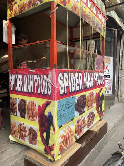 Burger and fries counter for sale