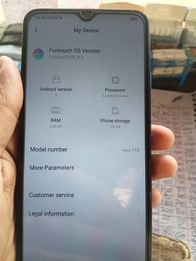 vivo y19 ha phone 10by 9 ha 8 256 ha