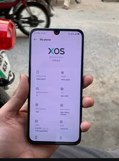 infinx note 11 6+6 128 03101878130 whatsap pe rabta kare