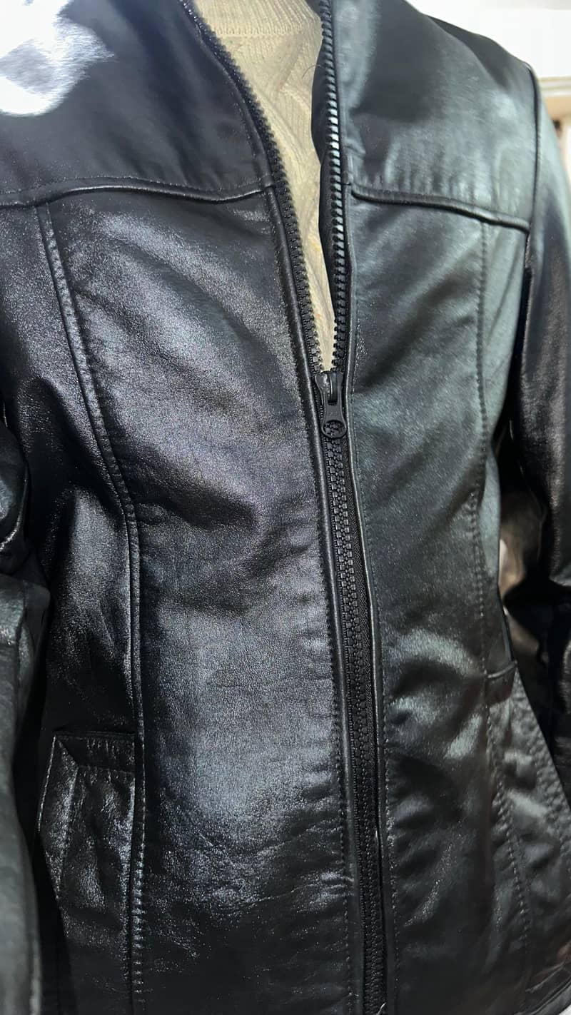pure leather jacket 11