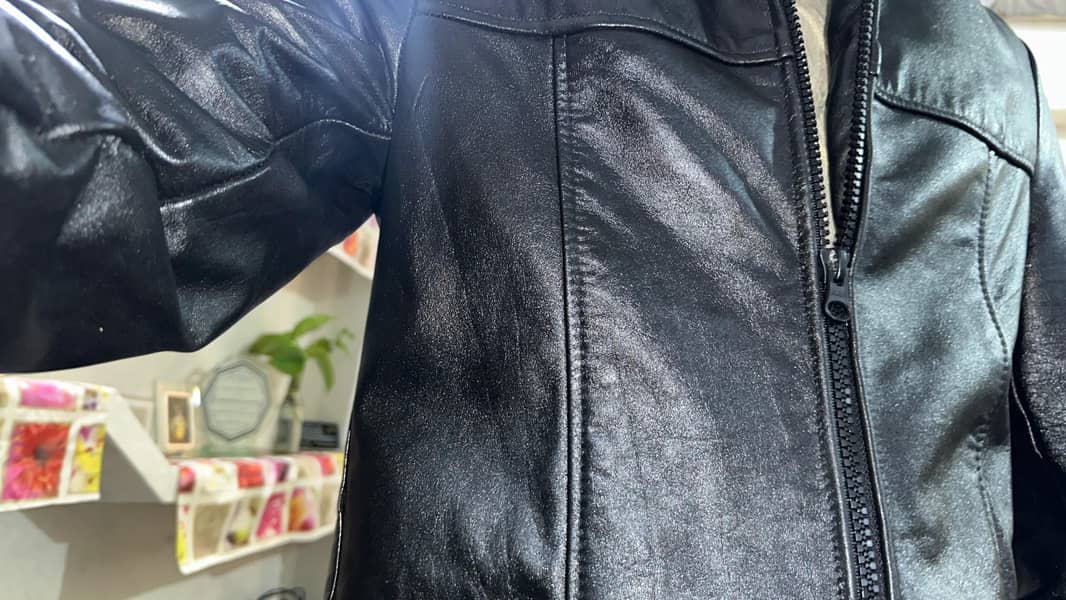 pure leather jacket 12