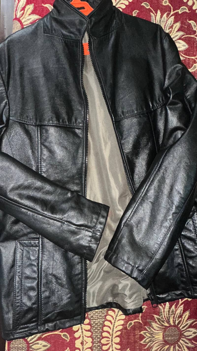 pure leather jacket 13