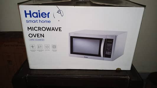 microwave oven haier brand new hw grill wala