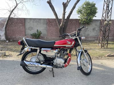 Honda 125 self start