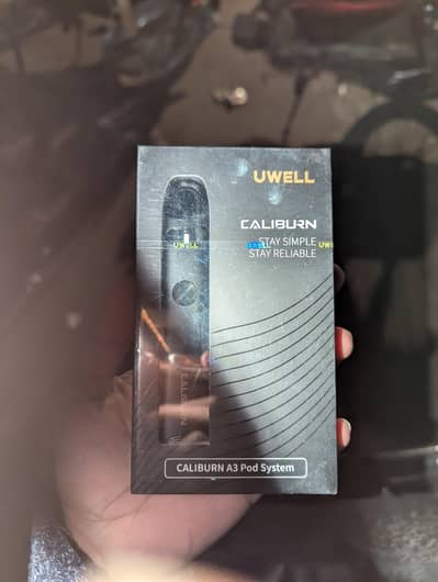 calliburn a3 brand new pod / vape box pack