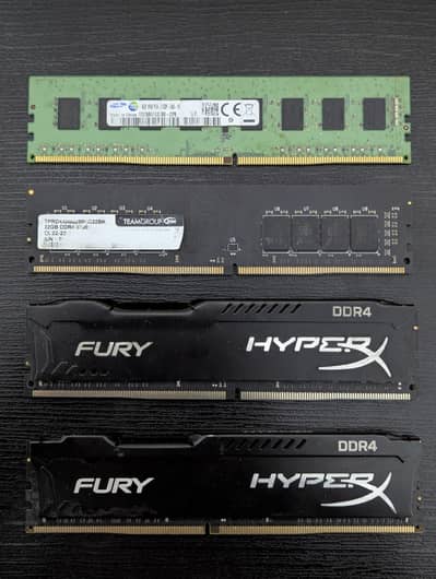 All DDR4 Rams 4gb 8gb 16gb 32gb