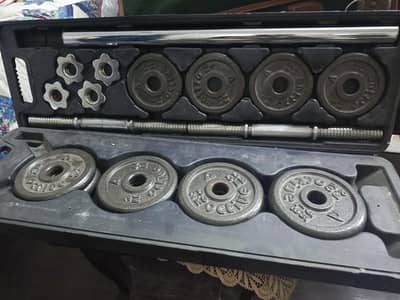 Dumbbells and Sports Items