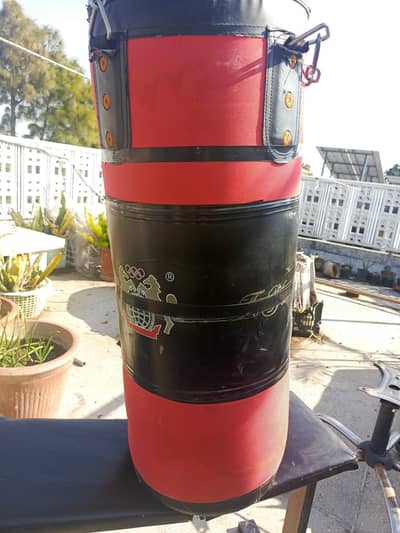 Boxing bag and Sports Items