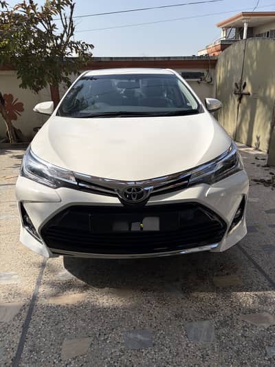 Toyota corolla Altis Grande black interior