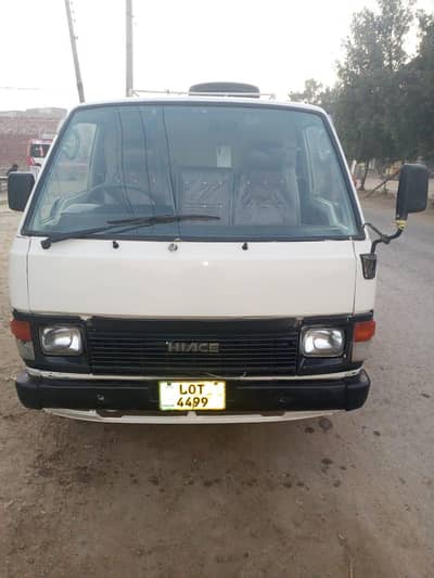 Toyota hiace 1988 model rigestration 1993