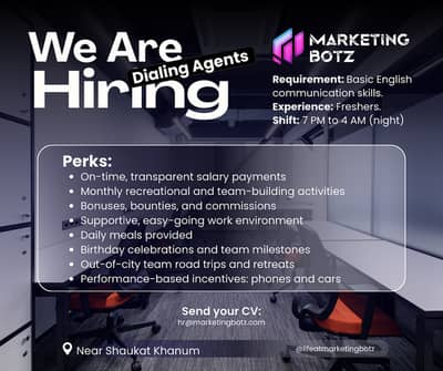 Urgent Hiring for Call Center: Dialers, Lead Generation, Cold Calling.