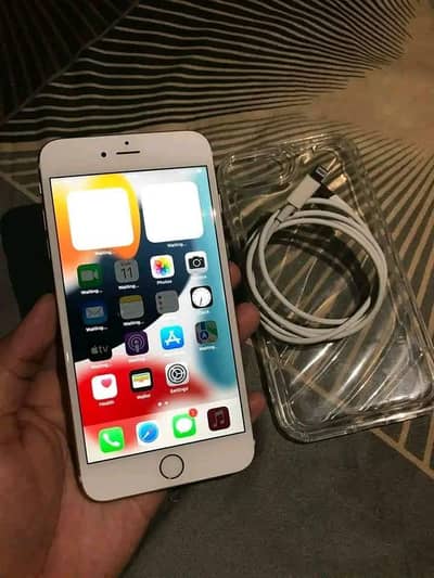 Iphone 6 s puls 128 GB my WhatsApp number 0320-24-100-47