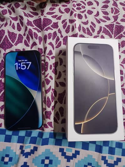 Apple Iphone 16 Pro 256 GB Factory Unlocked Excellent Condition