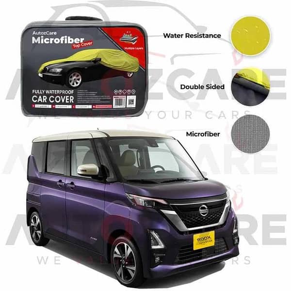 Nissan Roox Microfiber Car Top Cover - Model 2020-2023