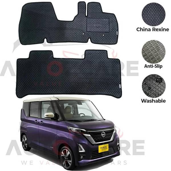 Nissan Roox China Rexine Floor Mat 2PCS - Model 2020-2023