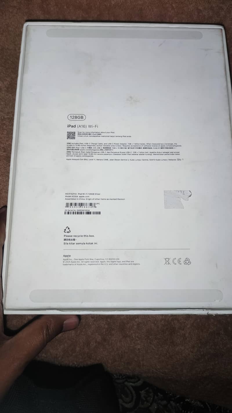 Ipad 11 A16 9