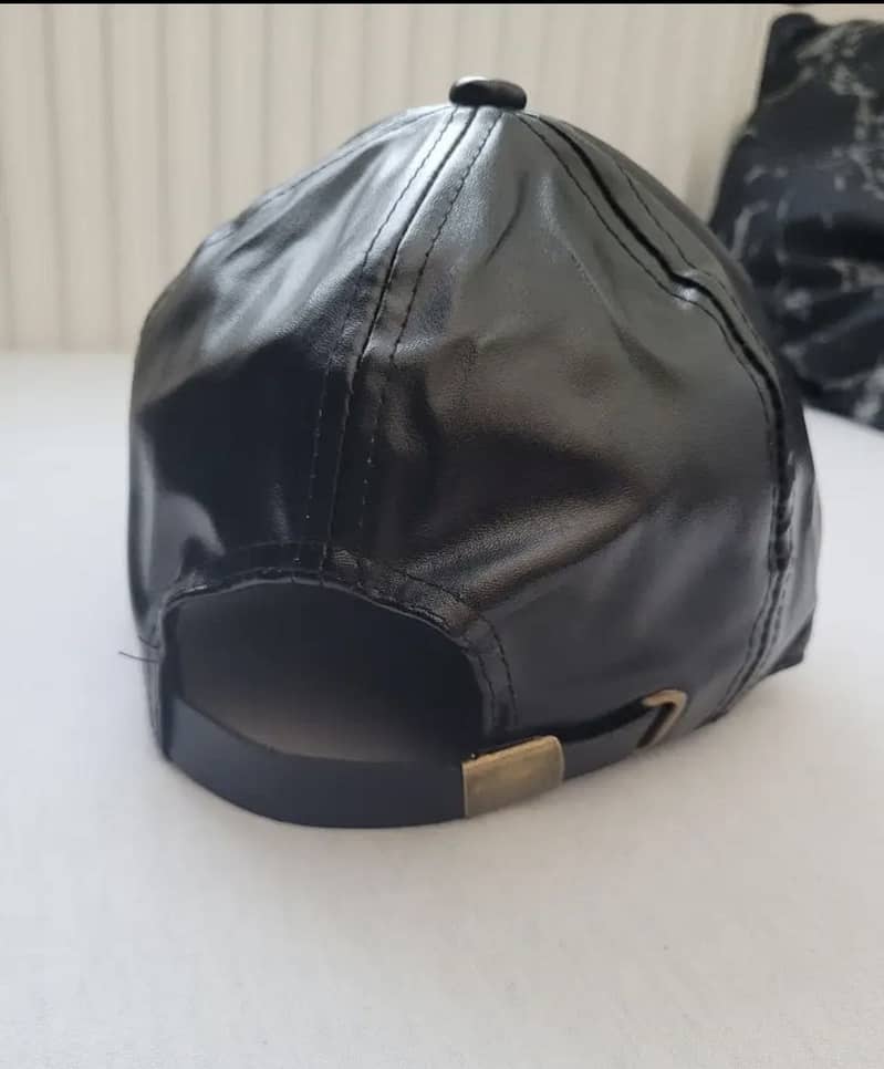 Leather cap 2