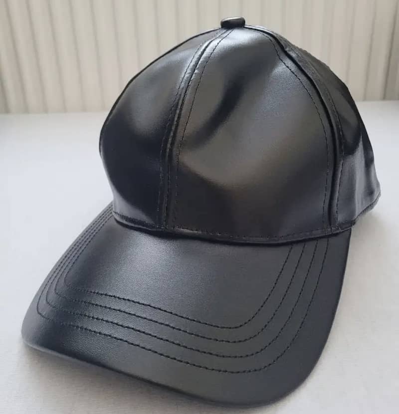 Leather cap 3