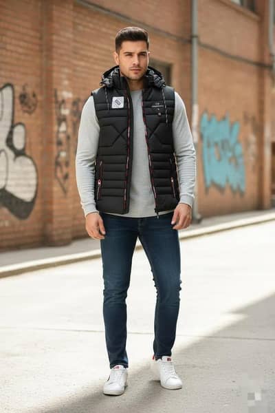 Men's Sleeveless Jacket
