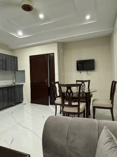 One Bed Luxury Furnish Apartment Available for Rent in Iqbal Block Bahria Town Lahore