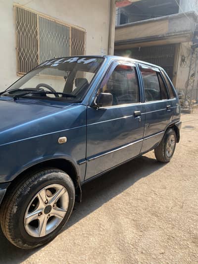 Mehran VXR 2009 model blue color