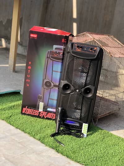 Kts 1743 8x2 high and quality voice speaker