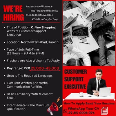 Customer Support Executive