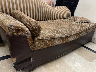 5 seater sofa and dewaan