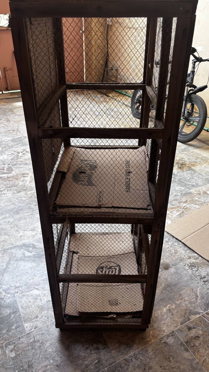 Two portion bird cage 2