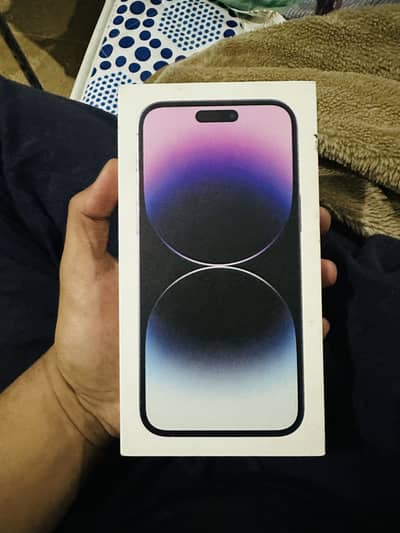 I phone 14promax jv with box