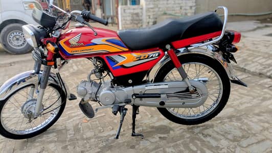 70 cc bike for sale demand  1.55 Lacs final ha