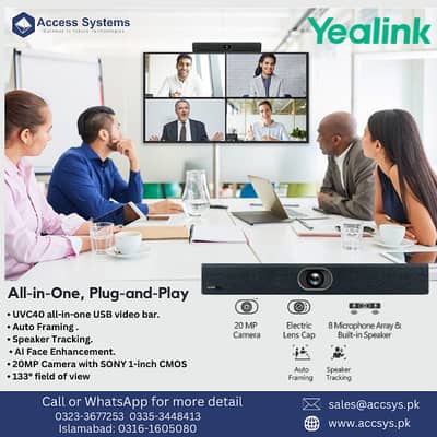 Logitech | Yealink | Aver | Audio Video Conferencing | Poly | Panel