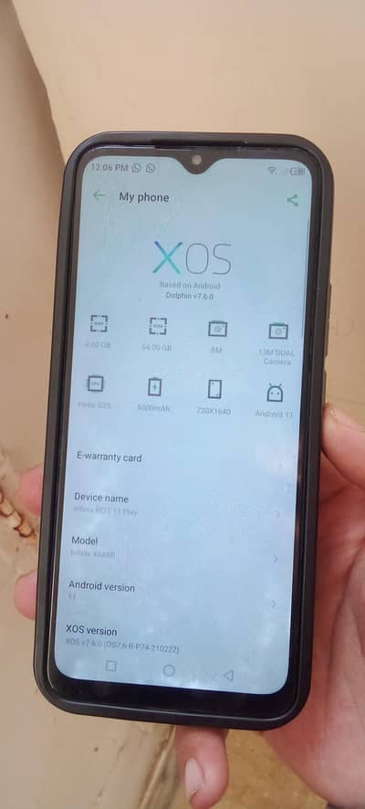 Infinix hot 11 play 4 64 GB