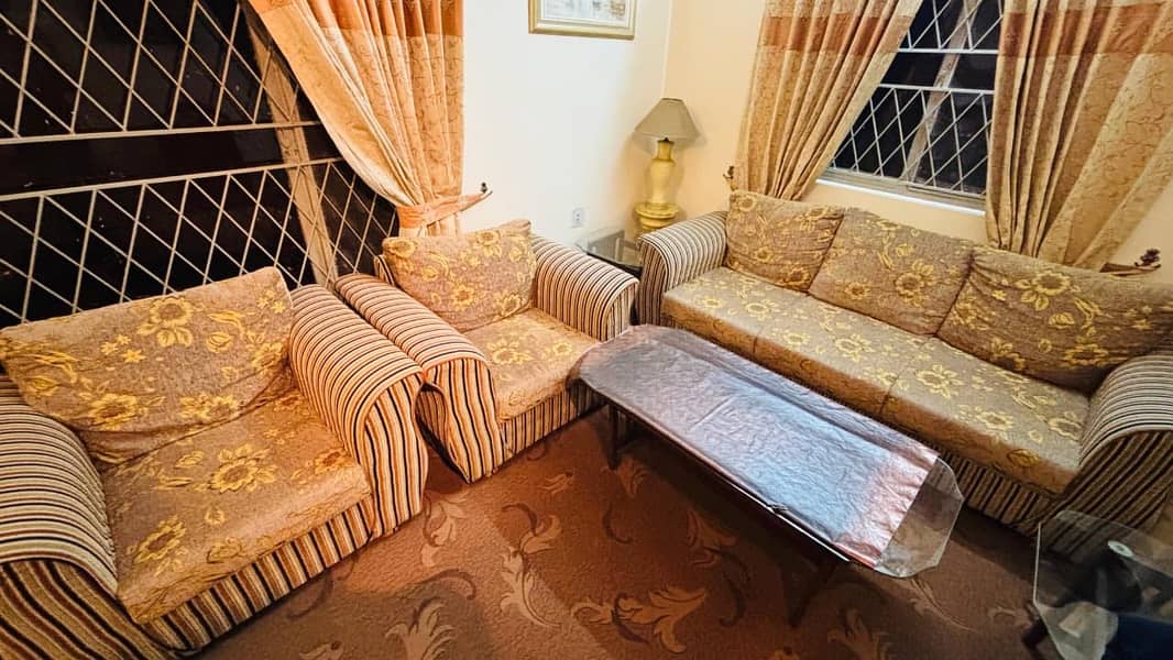Sofa set| 5 seater sofa| table with sofa| sofa with table 6