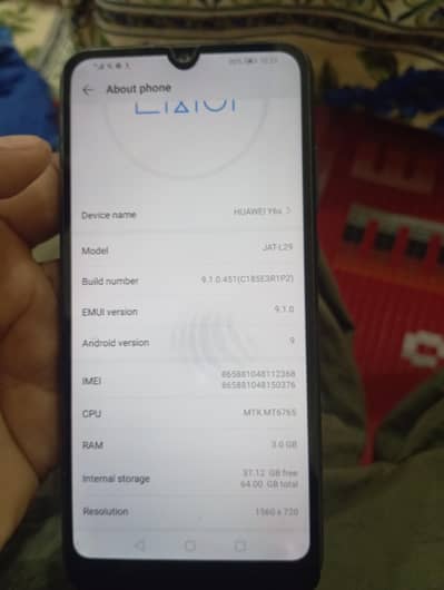 Huawei y6s pta approved android phone for sell