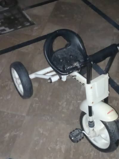 kids cycle and scooty