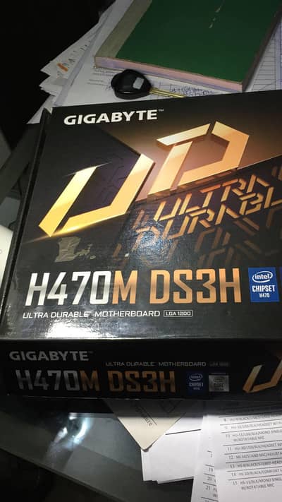 Gigabyte H470M DS3H LGA 1200 intel motherboard