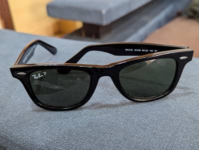 Original Rayban wayfarer polarized sunglasses RB2140 50:22 frame size